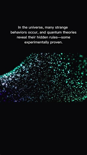 quantum theory explains how they work and why they happen. #universe #quantumtheory #youtubeshorts