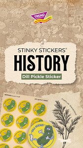 1.6K views · 44 reactions | Did you know? When TREND first introduced the Dill Pickle sticker in Spring 1980, the saying on it was "Dill-icious". These were only available for a short period of time before the art was updated in 1981 with "Dill-ightful". Show off in the comments if you have one of these "Dill-icious" Dill Pickle Stinky Stickers® in your vintage collection! What's your take on why the name changed? | TREND enterprises, Inc. | Facebook