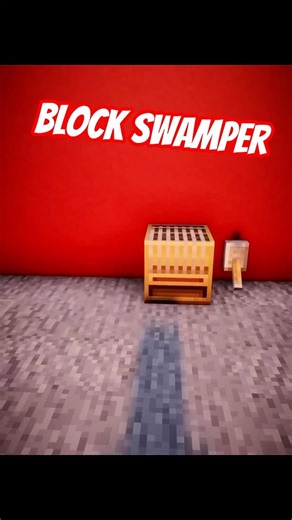 Minecraft Block Swapper Build Hack 🤯 #minecraft #shorts