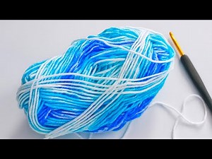 Easy Crochet Pattern for Beginners! Only 2 Rows! A Rare Pattern.