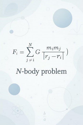 N Body Problem Explained! 🔬 #Shorts