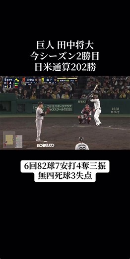 田中将大202勝！野茂英雄超え3位浮上
