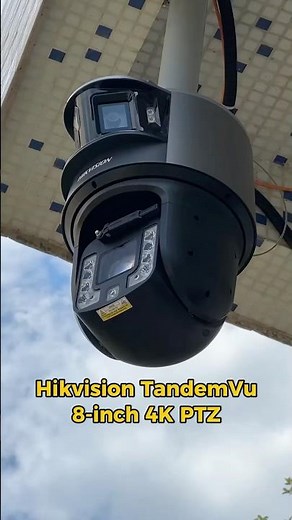 48× Optical Zoom Dual-View System for Wide-Area Monitoring#hikvision #outdoorcamera #shorts
