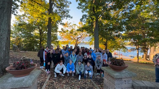 1.4K views · 41 reactions | Columbus School for Girls sharing their greetings from their Stone Lab field trip last week!! Did you know, we only a week and a half left in our season for school field trips?! Stay tuned in November to hear more about our school field trips hosted at Stone Lab as part of our #StoneLab100atGIB video feature! | Stone Laboratory | Facebook