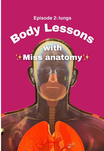 Your lungs are your body’s air pumps, working non-stop to keep you alive. 💨 This is Body Lessons: the series that teaches you everything about your body, one episode at a time! Today’s lesson: the lungs, your personal oxygen factories. Learn how millions of tiny alveoli collect oxygen and release carbon dioxide, all while covering the area of a tennis court! Your lungs and heart work together to keep your body full of life-giving air… and yes, your right lung is slightly bigger than your left. 