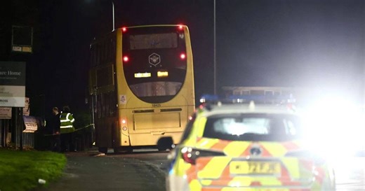 Three children injured after 'falling from double-decker bus window'