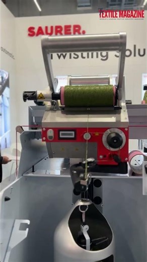 SAURER at TechTextil Virtual Showcase 2026 #Shorts