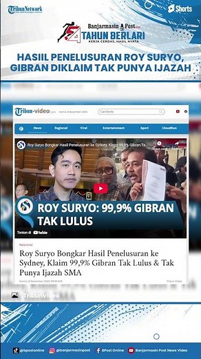 Hasil Penelusuran Roy Suryo ke Sydney, Klaim 99,9% Gibran Tak Lulus & Tak Punya Ijazah SMA