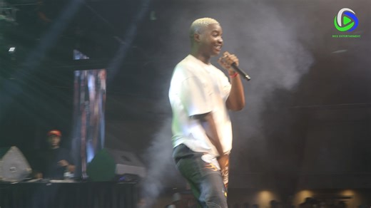 Tony Dayimane performing “iFilimu” at Emtee's One Man Show 2025. | 9ice Entertainment