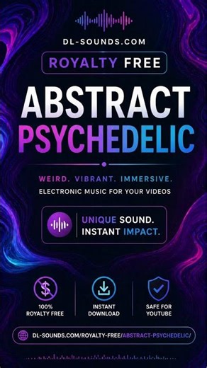Abstract Psychedelic – Electronic Music | Royalty Free Background