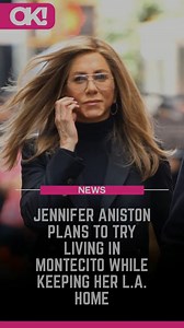 517K views · 1.3K reactions | #JenniferAniston is reportedly considering a move to the star-studded coastal town but isn’t parting ways with her beloved L.A. home. Link below for the scoop! (: MEGA) https://okmagazine.com/p/jennifer-aniston-planning-test-montecito-home-base-not-selling-place-la/ | OK! Magazine | Facebook
