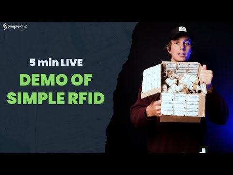 How to Count Your Inventory in Seconds with RFID | Simple RFID Demo