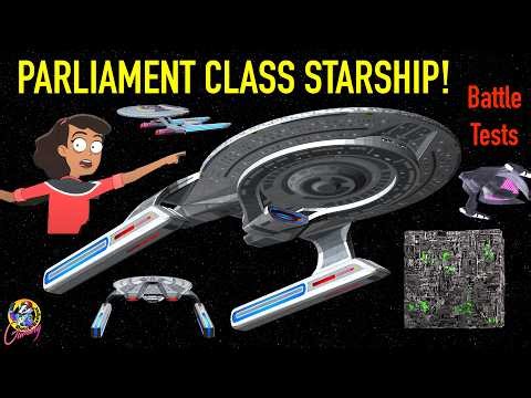 SHOWCASE - Lower Decks Parliament Class! - Battle Tests - Star Trek Starship Battles