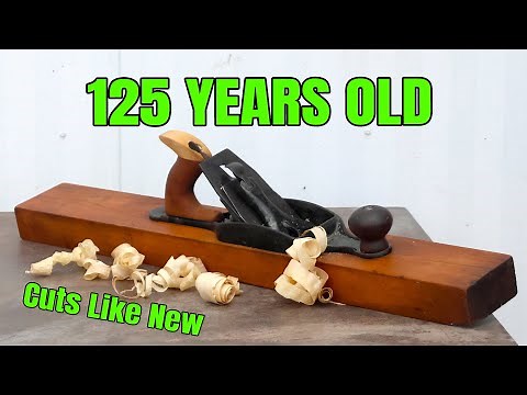 How to Restore a 125-Year-Old Union Mfg Transitional Hand Plane | Cuts Like New!