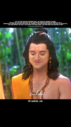 Shri Ram's Intense Love for Devi Sita❤️‍🔥 #shrimadramayan #ramayan #siyaram #love #shorts #trending