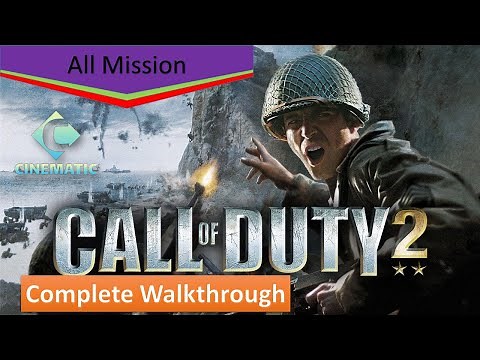 Call of Duty 2 - All Missions Full Campaign Walkthrough | CoD 2 Gameplay Guide