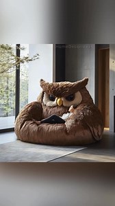 Giant Owl Loungers 🦉 | Home Decor Ideas