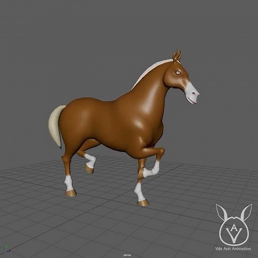 Animation Reference - Horse Trot