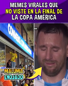 4.5M views · 133K reactions | Mientras #Maluma no soporto la derrota de Colombia, #Messi llora por el triunfo de la copa | Novel Info | Facebook