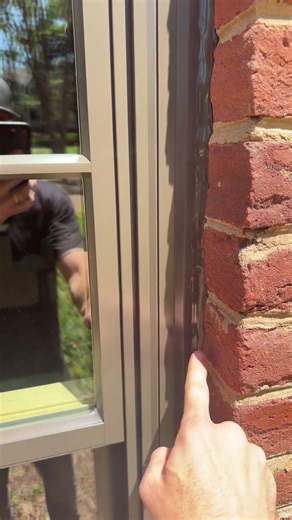 Full Frame Window Replacement - Pella Reserve w/ Factory Brickmold from Wallaby Windows of Nashville