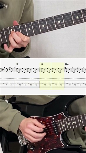 The Killers - Mr. Brightside (guitar cover with tabs & chords)