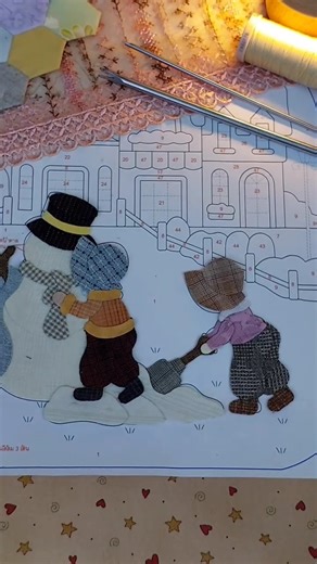 #appliqué #quilting #Embroidery #patchwork #apliquick #Handmadebag #handsewing