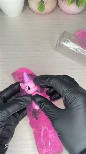 Unicorn Slime ASMR 🦄🦄#unicorn #asmr #relaxing #entertainment