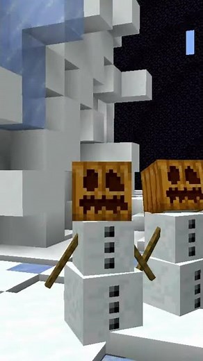 Invictor y Acenix se retan a una carrera de muñecos de nieve! 😂🤣 #Shorts