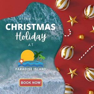 🎄🌴 Celebrate Christmas at Paradise Island! 🌴🎄 Gather your loved ones and make this holiday season unforgettable! 🎅✨ 🎆 Enjoy spectacular Christmas fireworks lighting up the sky! 🍽️ Savor mouthwatering holiday feasts. 🏖️ Relax and create memories with the **best beach vibes ever. This Christmas, Paradise Island is your perfect getaway. 🌟🌊 🎅 Book your holiday escape today! Let the magic of the season surround you. #ChristmasAtParadiseIsland #BeachsideBliss #HolidayMagic 🎄 | Paradise Isl