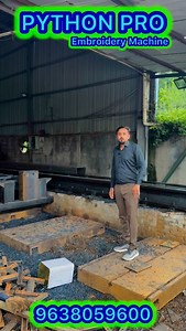 29K views · 1.1K reactions | python embroidery machine delivery...