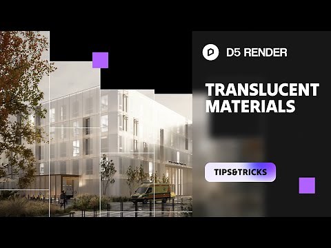One-click Semi-transparent Material Tutorial | Translucent Facade, Greenhouse Plastic, and More