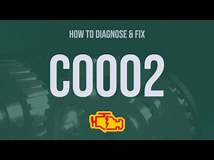 How to Diagnose and Fix C0002 Engine Code - OBD II Trouble Code Explain
