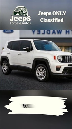 🚙 2023 Jeep Renegade | ONLY 28,179 Miles! 😍 Compact SUV Ready for Adventure!