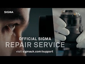 The official UK repair service for SIGMA cameras and lenses