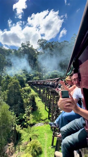 パッフィンビリー鉄道 メルボルンで感じる自然の絶景体験