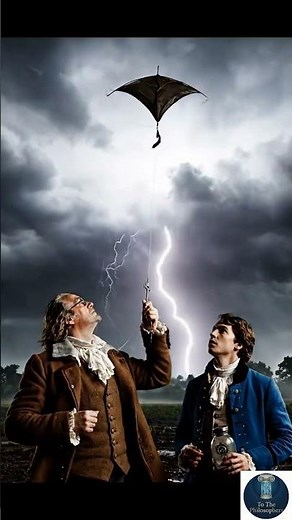 How Benjamin Franklin Tamed Lightning ⚡️🪁 #sciencehistory #history #physics