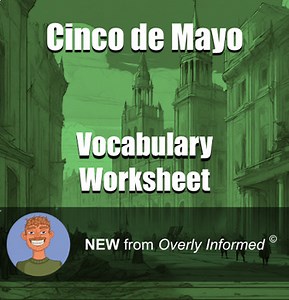 Cinco de Mayo Vocabulary Worksheet