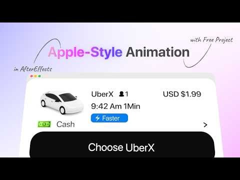 Apple-Style Animation in After Effects | Full Tutorial