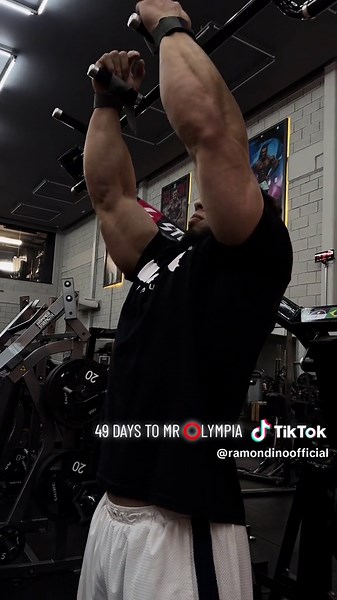 Brazilian Bodybuilder Ramon Dino Prepares for Mr. Olympia 2024