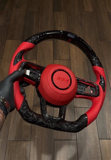 Jeep Wrangler 392 Forged Carbon Fiber Steering Wheel