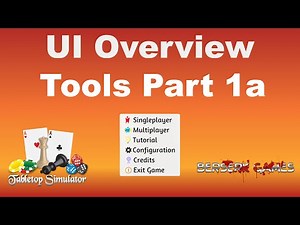 Tabletop Simulator UI Overview Tutorial - Tools Menu Part 1a