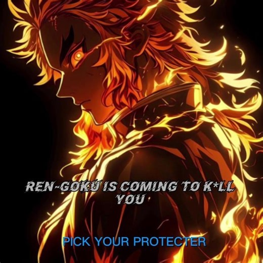 Pick your protector ⚔️🔥 #shorts #rengoku #demonslayer #animeedit #rengokuedit