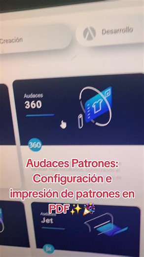 Audaces Patrones permite configurar el sistema para guardar e imprimir patrones en PDF. En este video exploramos los tutoriales disponibles en la Base de Conocimiento, ideales para docentes. #maestracio #Ept #Secundaria #patronaje #digital @Audaces