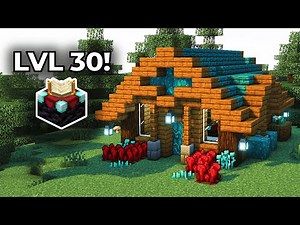 Minecraft: How To Build an Enchanting House (Tutorial)