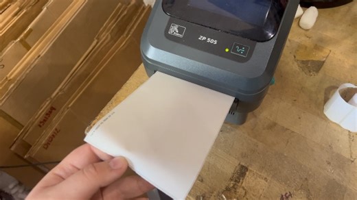 Watch Honest Review of the Zebra ZP 505 Label Printer on Amazon Live