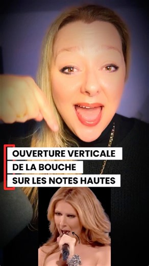 👄LES LÈVRES DE CÉLINE DION SUR LES NOTES HAUTES ET PUISSANTES🗝️ #coachvocal #coachingvocal #chant