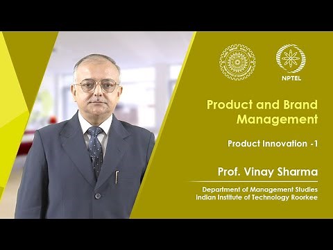 Lecture 32: Product Innovation -1