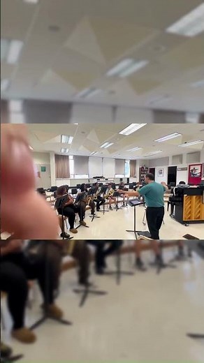 Rehearsing with the bruggbruh Ensemble