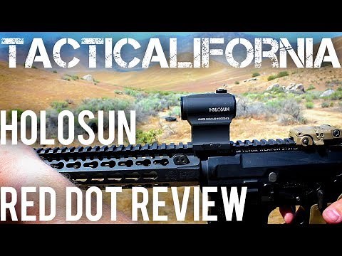 HOLOSUN RED DOT REVIEW / TORTURE TEST : BETTER THAN AIMPOINT?
