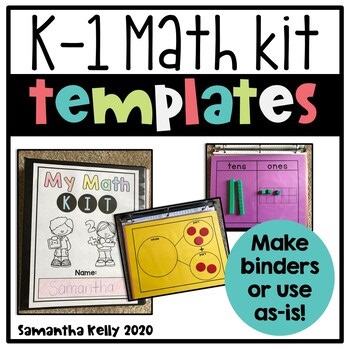 Math Tool Kit | Math Mats & Math Templates for Kindergarten & 1st